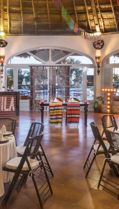 El Charro Restaurant wedding venue at Ocean Maya Royale