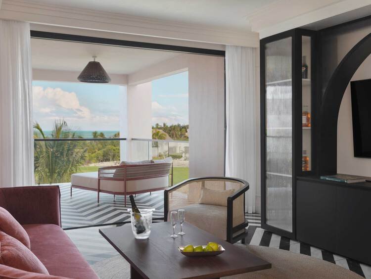 Excellence Club Honeymoon Suite Partial Ocean View at Excellence Coral Playa Mujeres