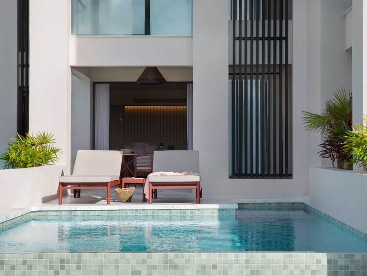 Excellence Club Junior Suite with Private Pool at Excellence Coral Playa Mujeres