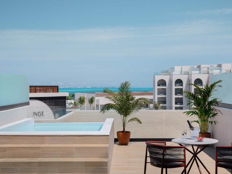 Excellence Terrace Suite with Plunge Pool at Excellence Coral Playa Mujeres