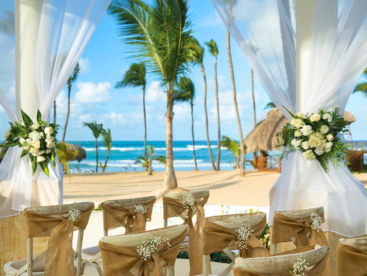 Las Olas Deck wedding venue at Excellence Punta Cana
