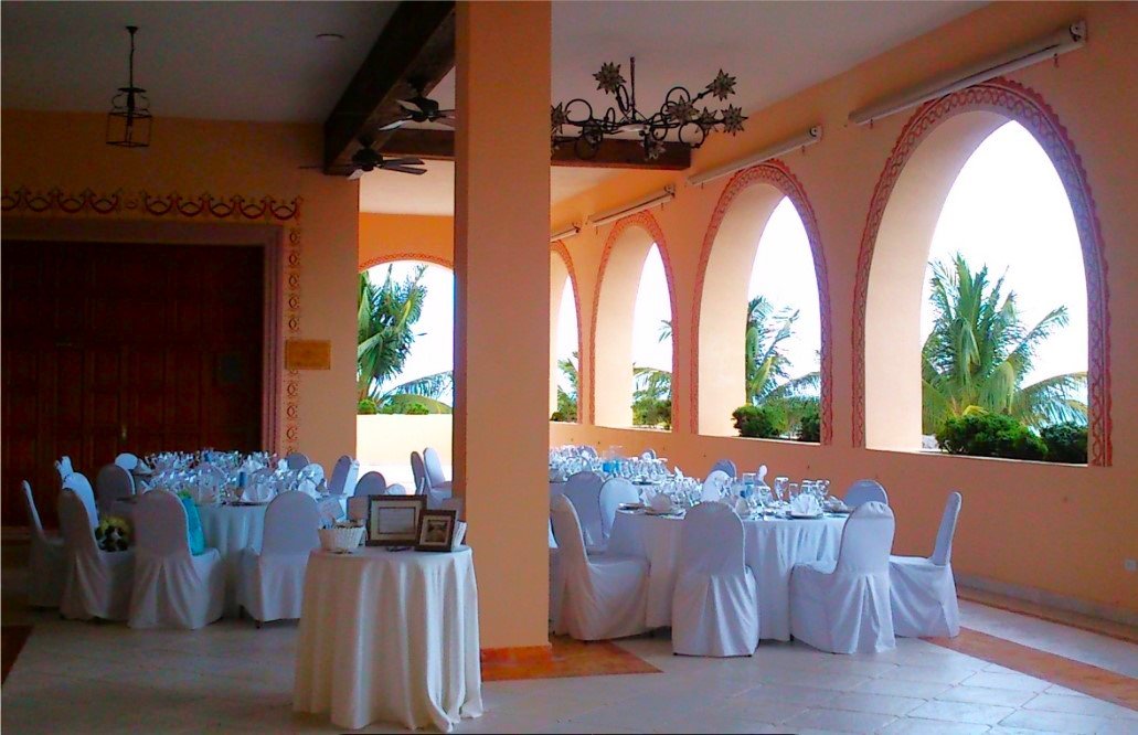 Foyer wedding venue at Excellence Riviera Cancun