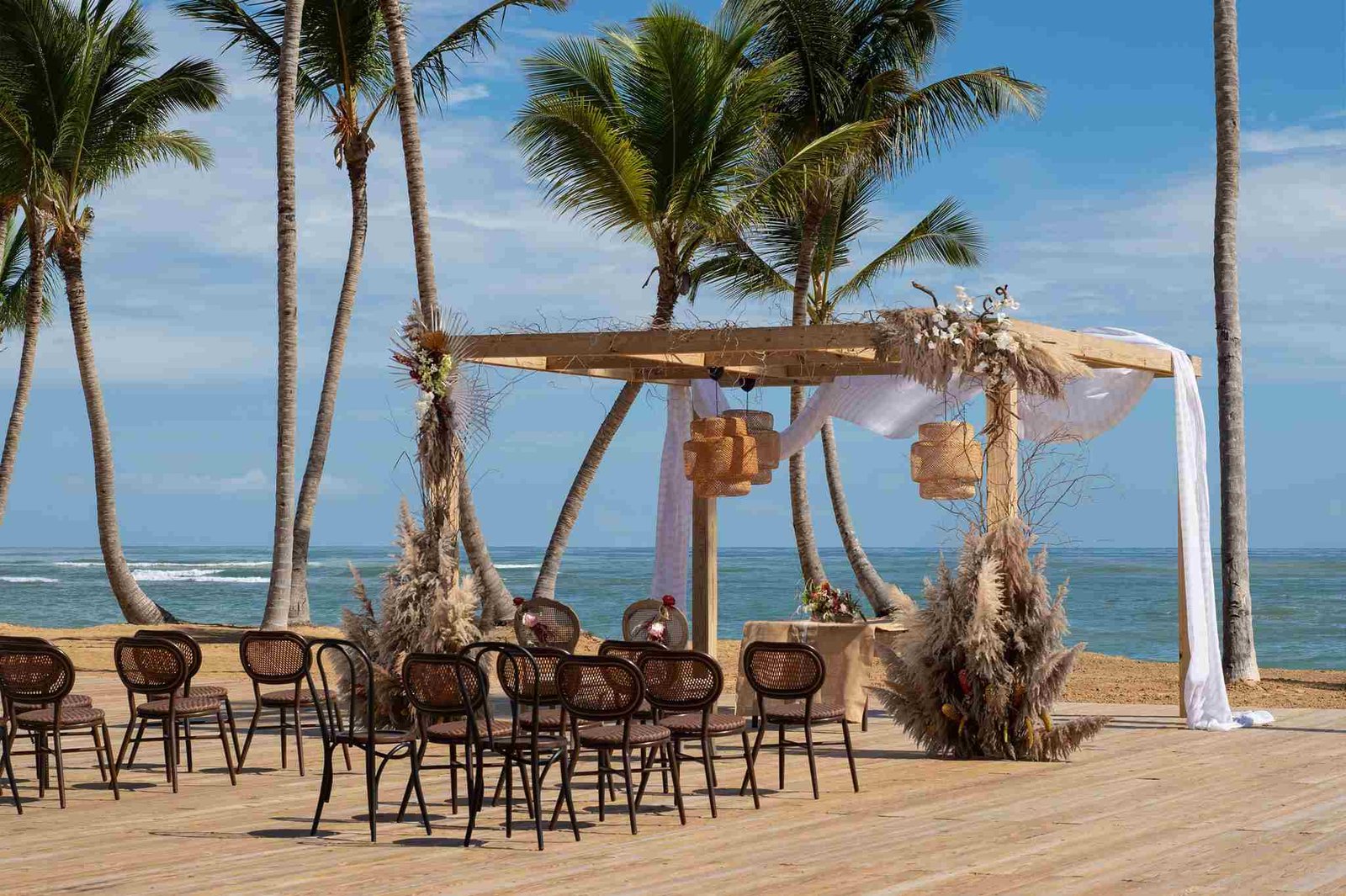 Tropical Gazebo wedding venue at Finest Punta Cana