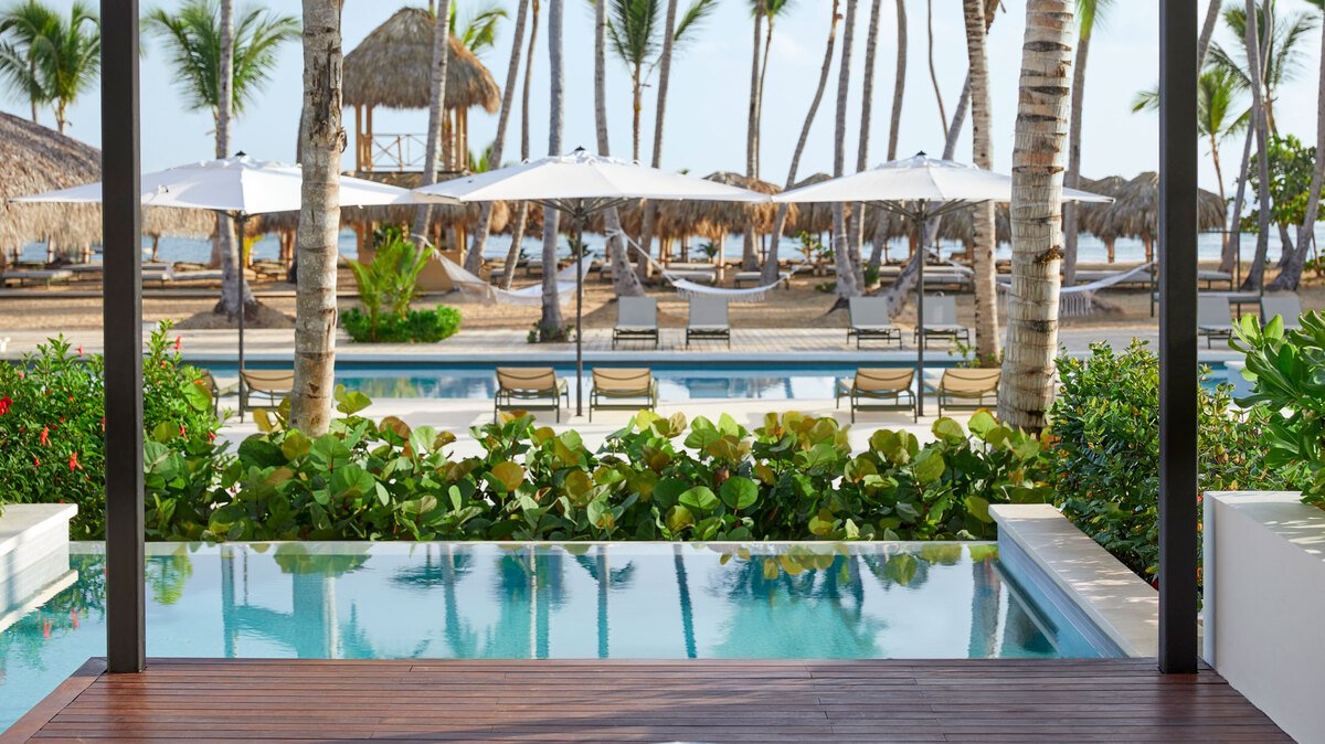 Finest Club Beachfront Suite with Private Pool at Finest Punta Cana