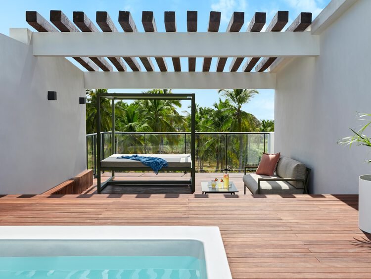 Finest Club Two Story Rooftop Terrace Suite with Plunge Pool at Finest Punta Cana