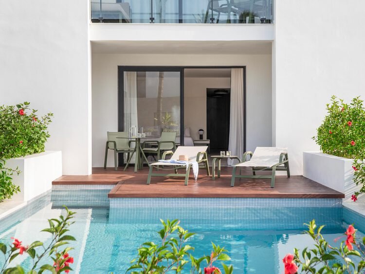 Finest Club Junior Suite with Private Pool at Finest Punta Cana