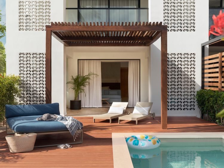 Junior Suite with Private Pool at Finest Playa Mujeres