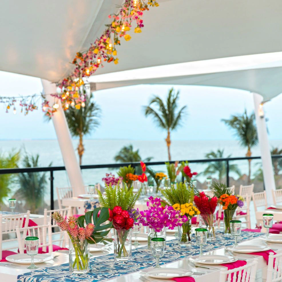 Sky Bar Terrace wedding venue at Finest Playa Mujeres