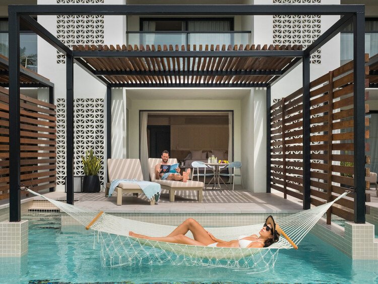 Finest Club Junior Swim Up Suite at Finest Playa Mujeres