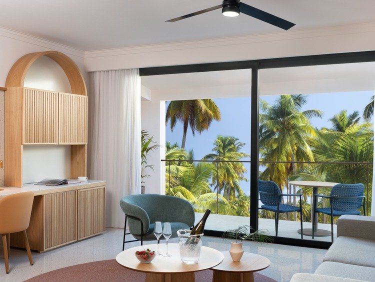 Excellence Club Swim-Up Terrace Suite at Finest Riviera Cancun