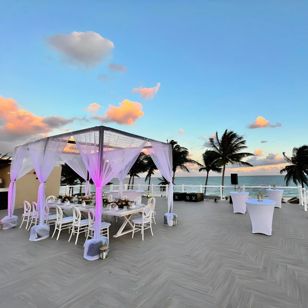 Lola Rooftop wedding venue at Hyatt Zilara Riviera Maya