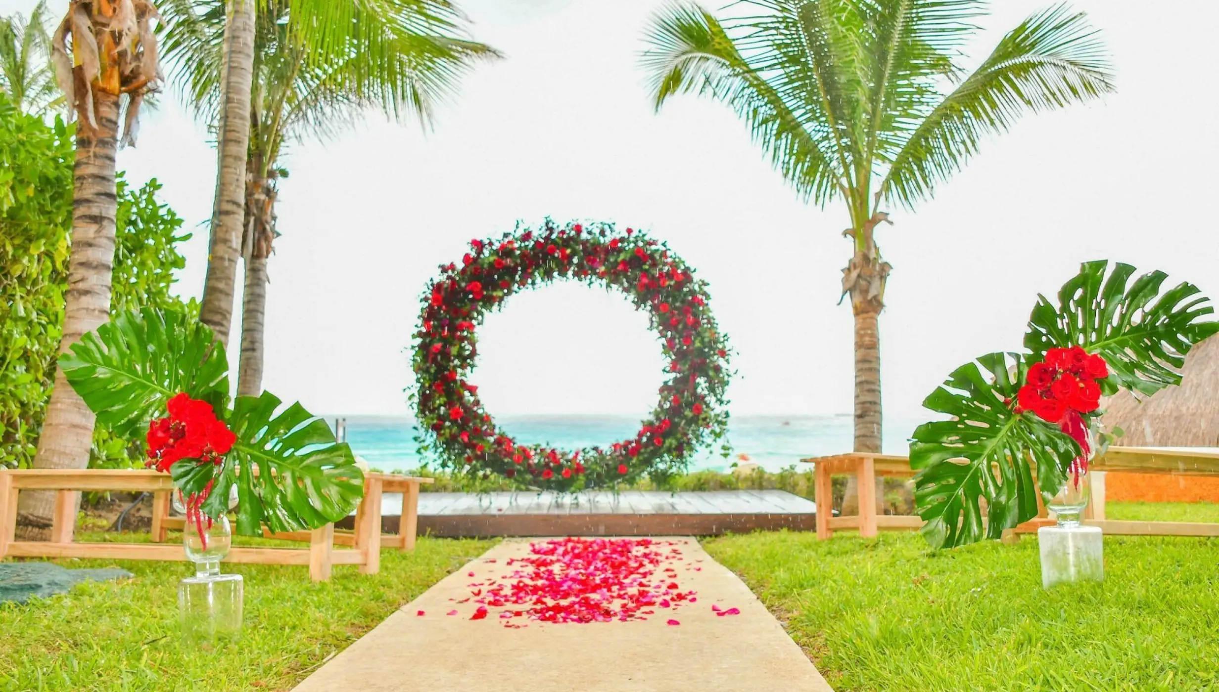 Ocean View Garden wedding venue at Iberostar Waves Quetzal 