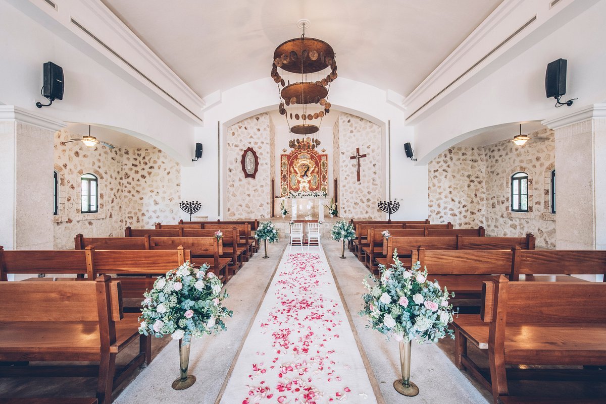 Nuestra Señora del Paraíso" Chapel wedding venue at JOIA Paraiso by Iberostar