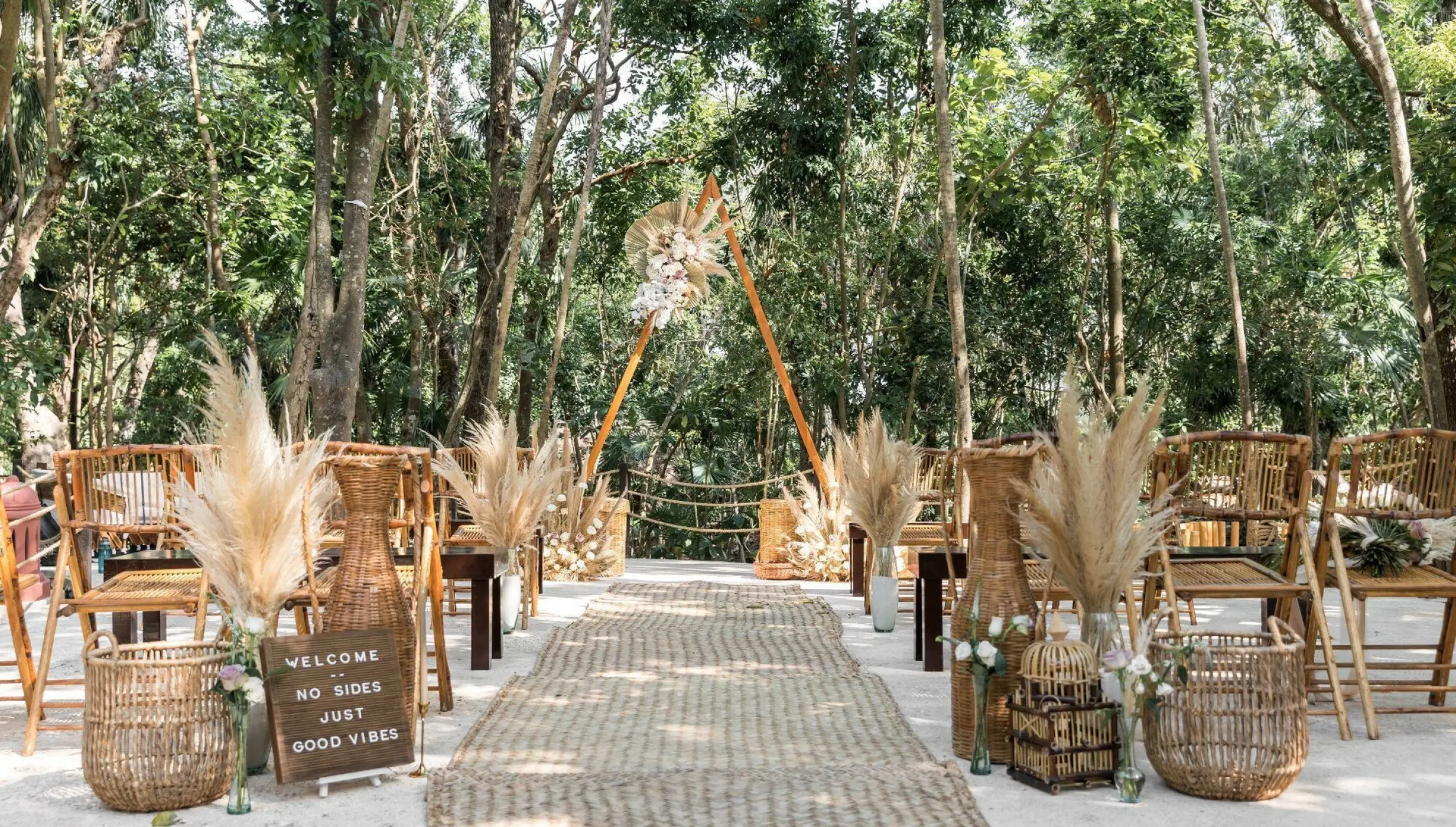 The Jungle wedding venue at Iberostar Waves Tucan