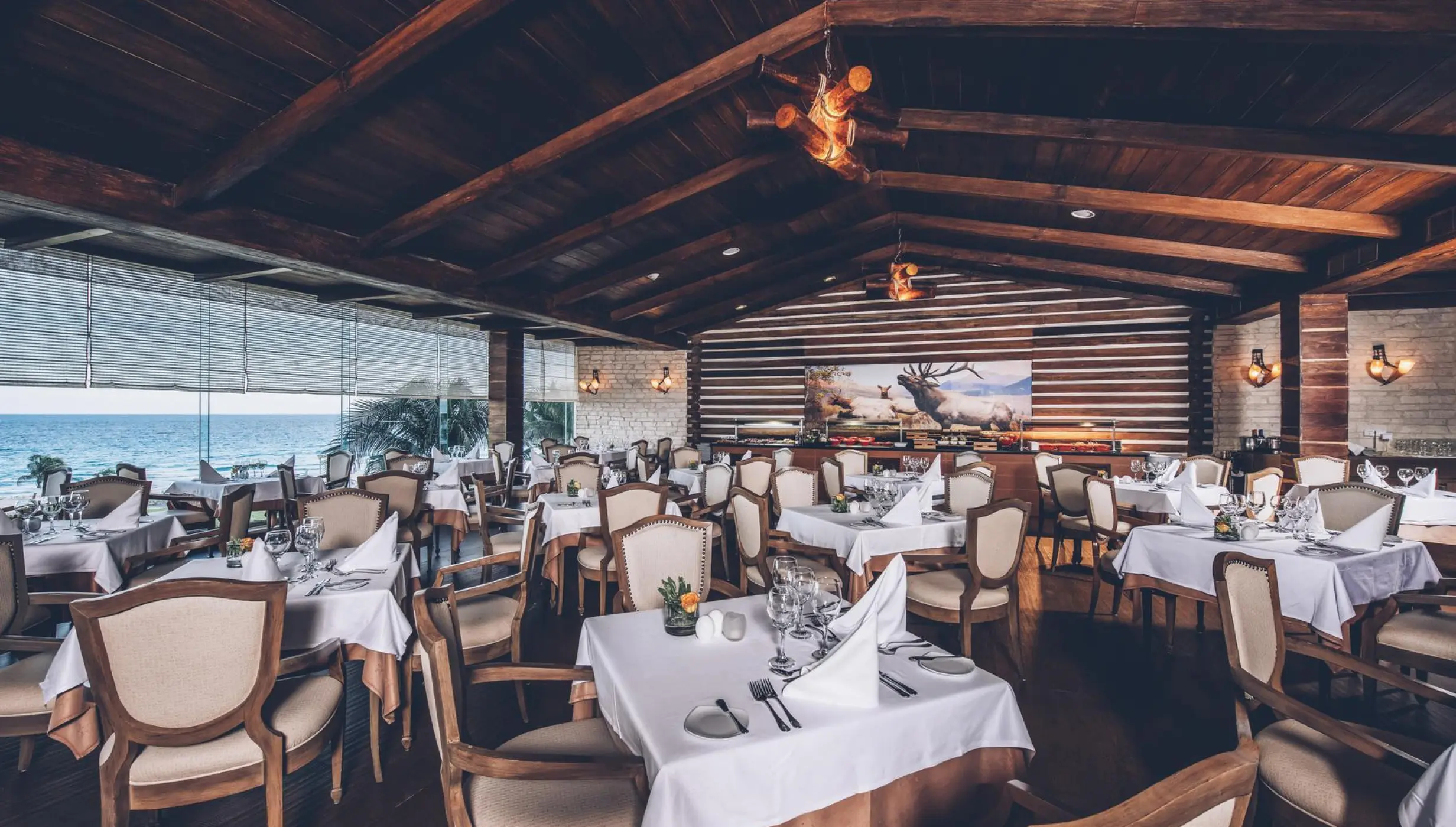 La Parilla Steakhouse wedding venue at Iberostar Selection Coral Cancun 