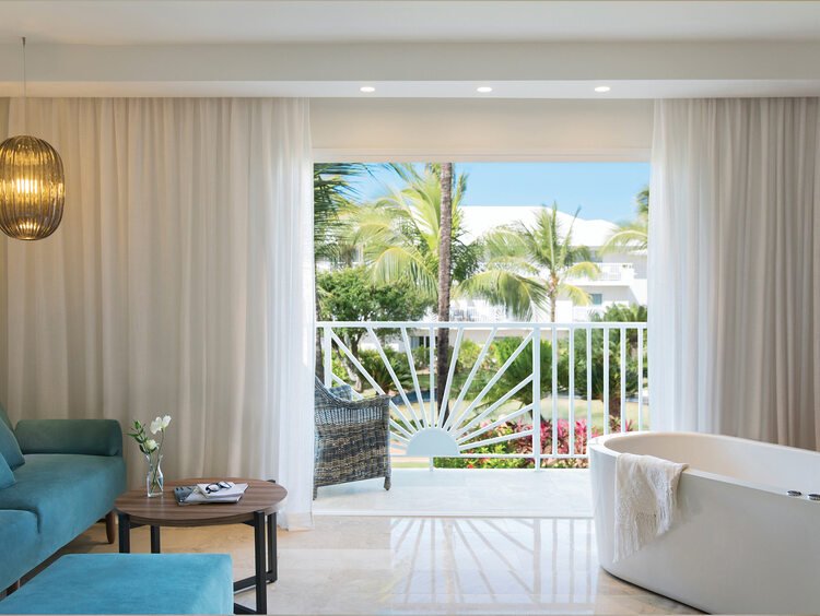 Excellence Club Junior Suite Garden View at Excellence Punta Cana