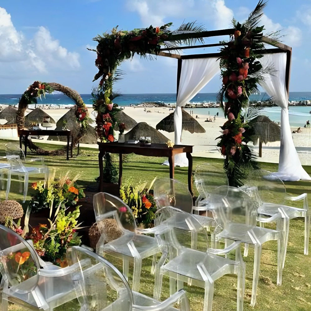 Spa Garden wedding venue at Krystal Grand Cancun
