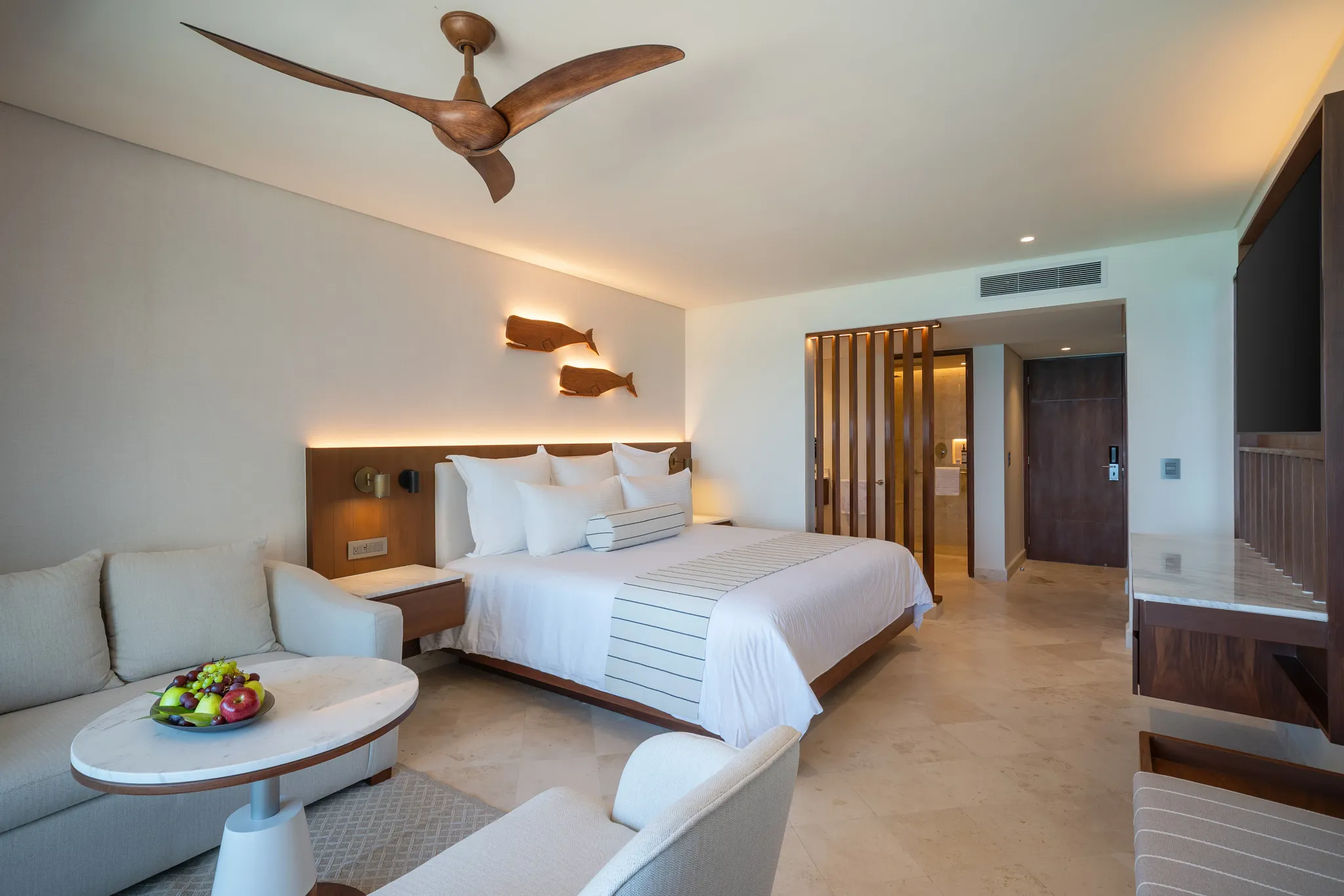 Preferred Club Ocean Front Terrace at Secrets Mirabel Cancun Resort & Spa