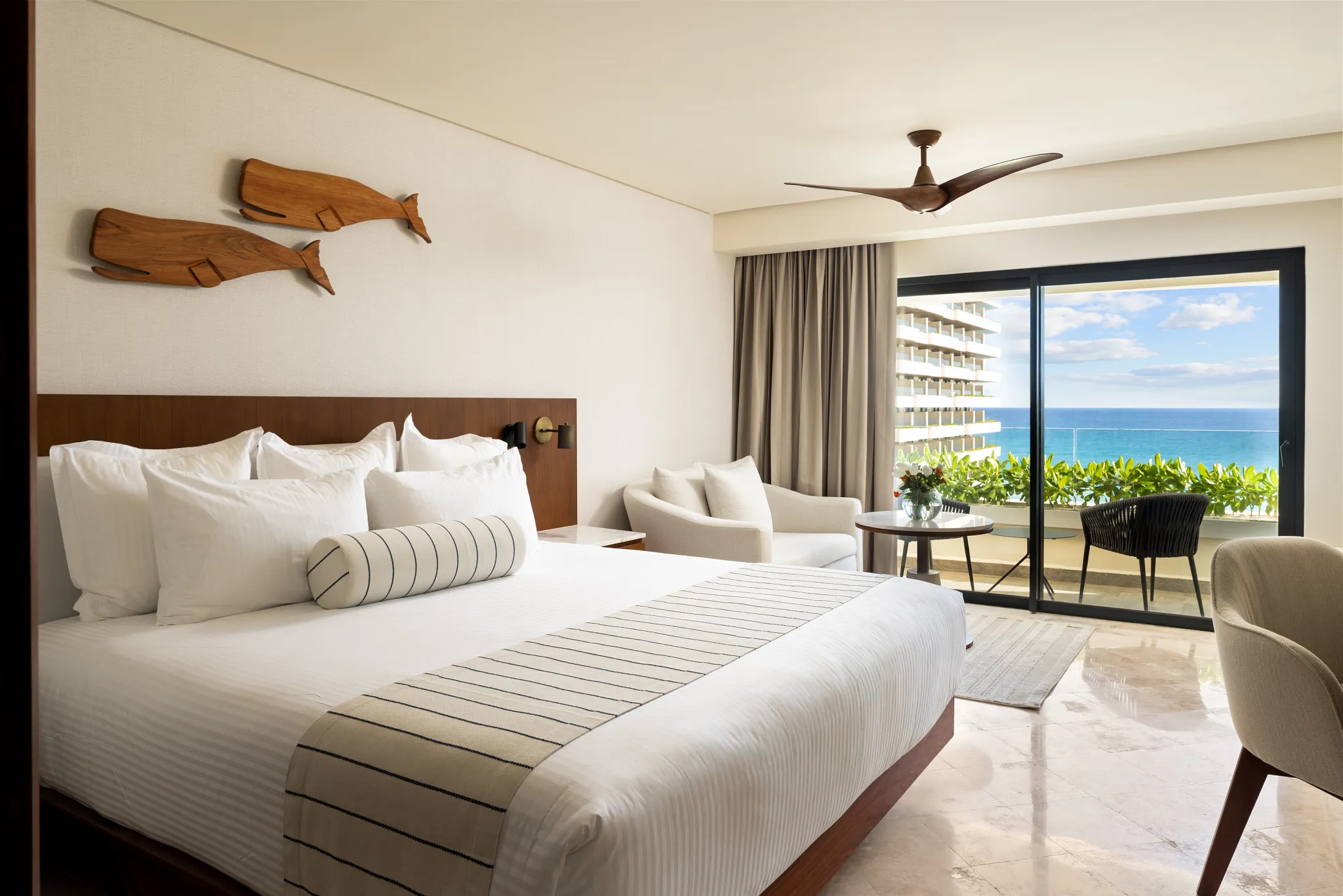 Deluxe Ocean View Balcony at Secrets Mirabel Cancun Resort & Spa