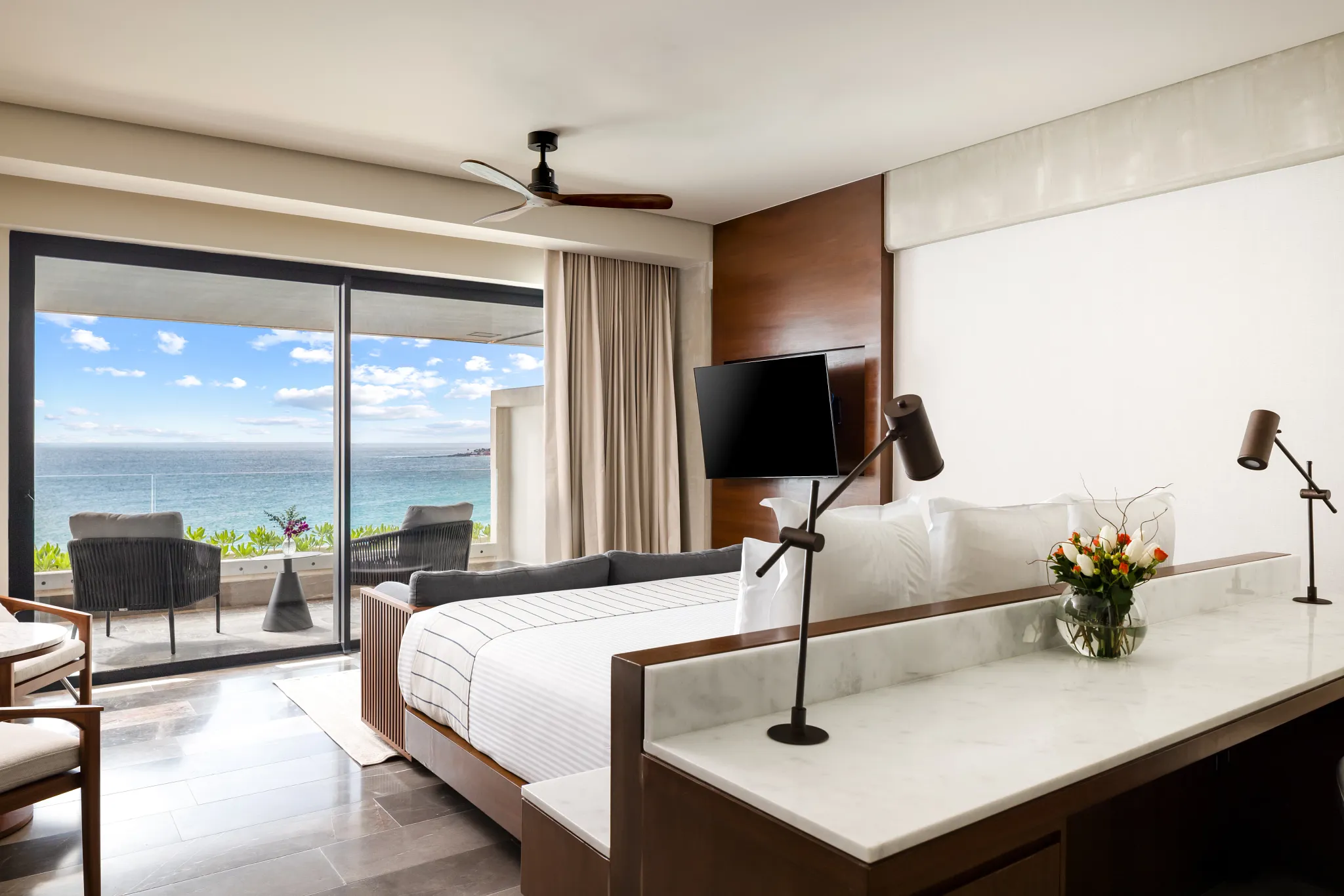 Preferred Club Junior Suite Ocean Front at Secrets Mirabel Cancun Resort & Spa