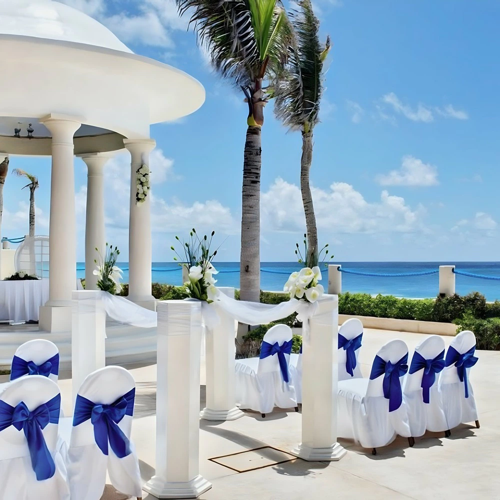 Sea View Terrace wedding venue at Occidental Tucancún