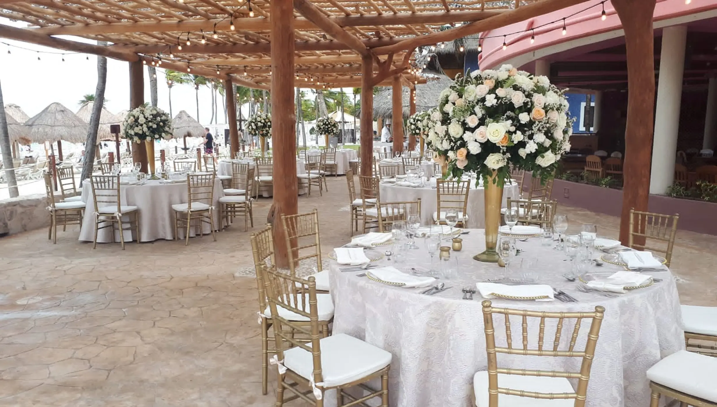 Ocean View Terrace wedding venue at Iberostar Waves Quetzal 