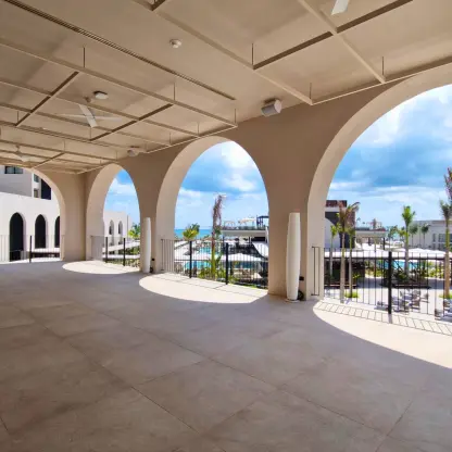 Playa Mujeres Terrace wedding venue at Excellence Coral Playa Mujeres