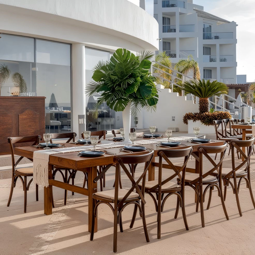 South Solarium wedding venue at Playacar Palace