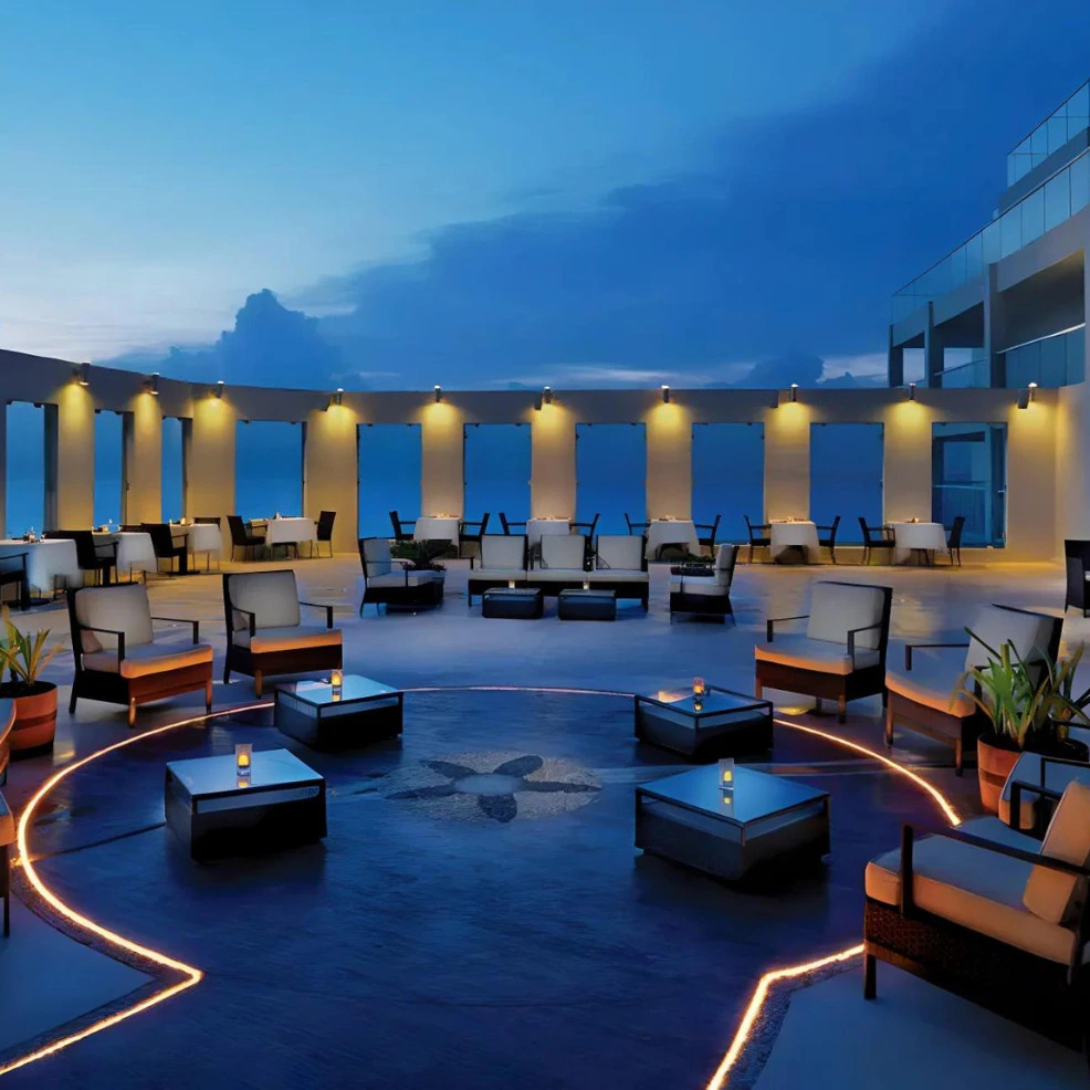 Peninsula Terrace wedding venue at Sun Palace