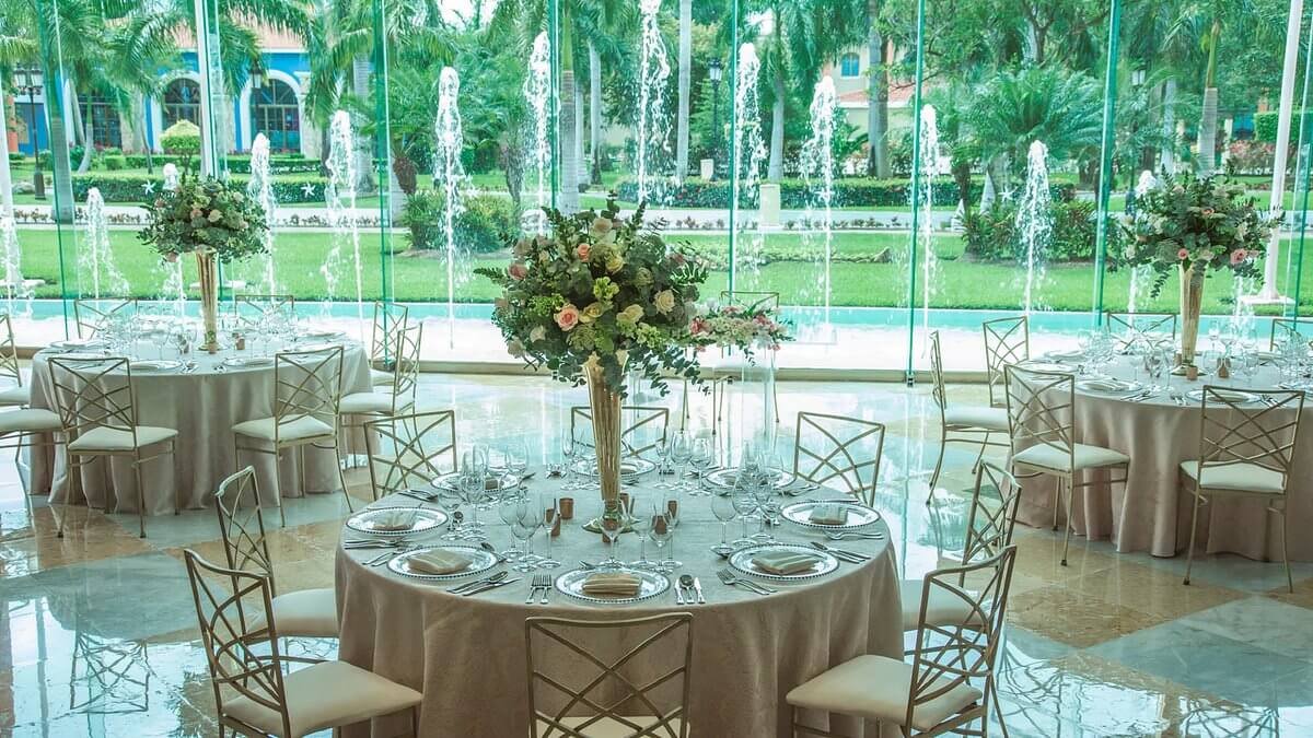 Convention Centre Foyer wedding venue at JOIA Paraiso by Iberostar