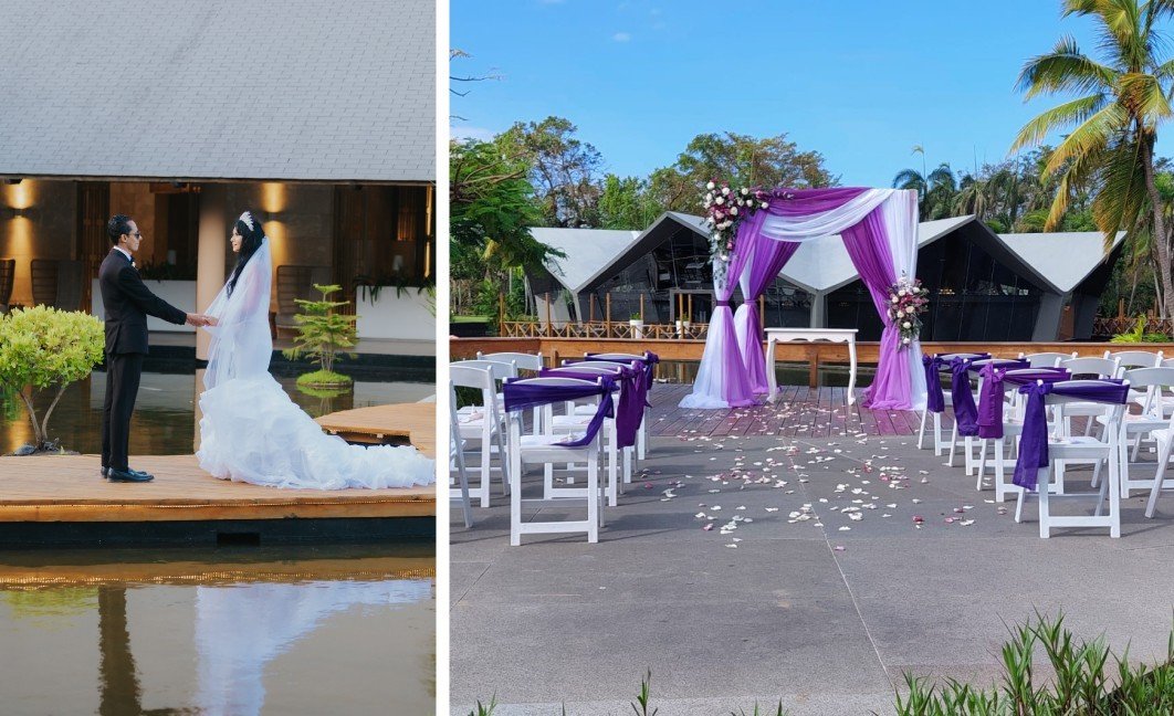 Lakeside Lookout wedding venue at Grand Bavaro Princess