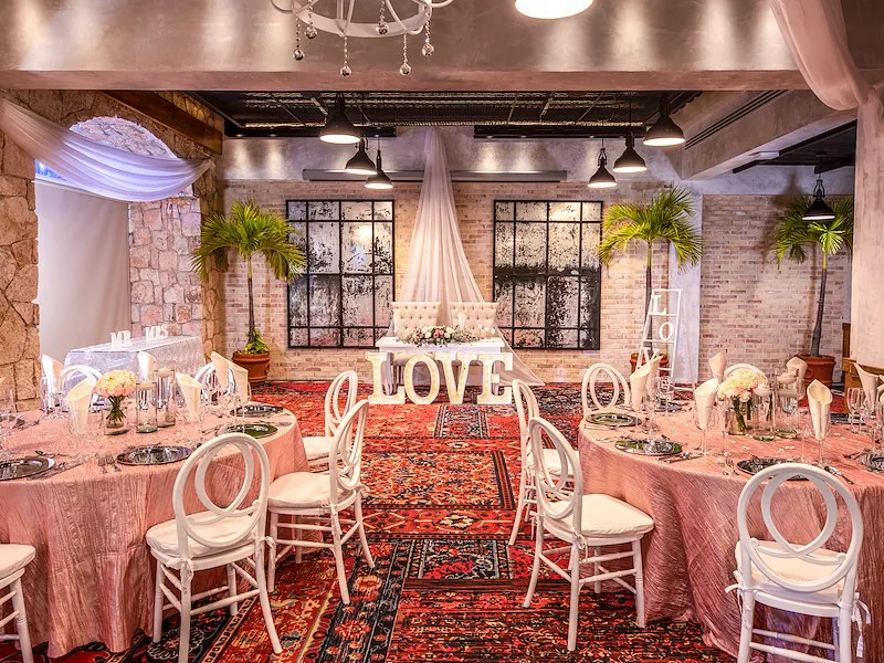 Ballroom wedding venue at Wyndham Alltra Playa del Carmen