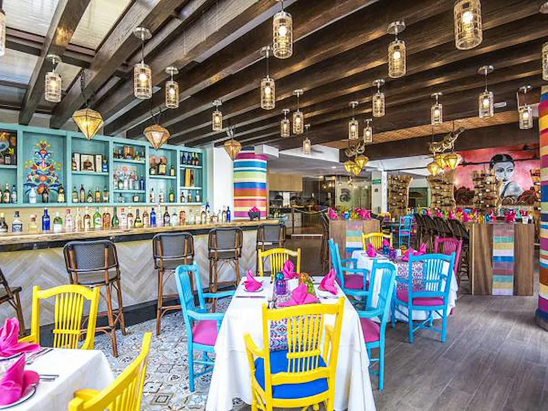 Restaurant wedding venue at Wyndham Alltra Playa del Carmen