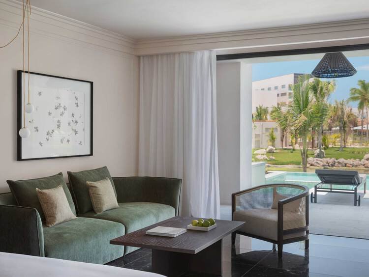 Junior Suite Swim Up Pool View at Excellence Coral Playa Mujeres