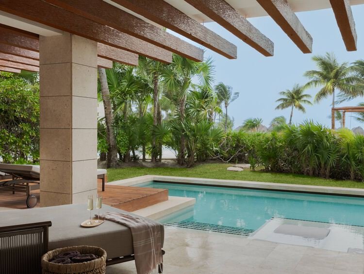 Excellence Club Honeymoon Suite with Private Pool at Excellence Playa Mujeres